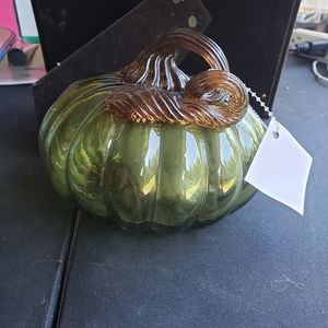 Glass pumpkin